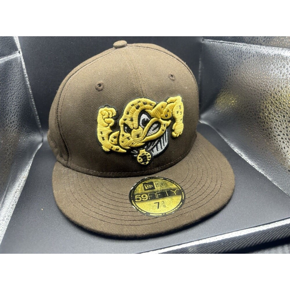 Men's Binghamton Rumble Ponies New Era Brown Theme Night 59FIFTY Fitted Hat